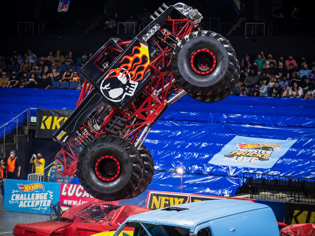 See Hot Wheels Monster Trucks brought to life at Lusail Arena | Time ...