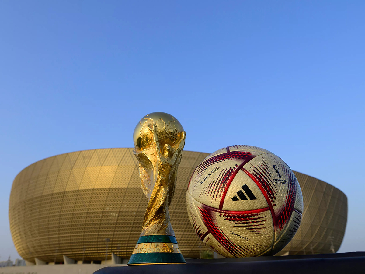 Official match ball for the World Cup semifinals and final unveiled