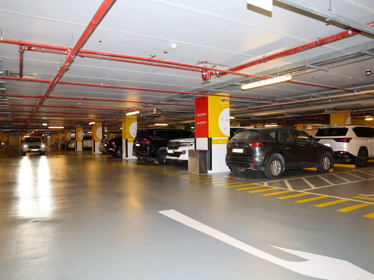 World's largest underground carpark at Msheireb Downtown