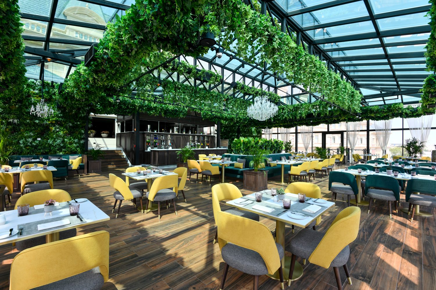 Greenery-filled restaurant Glass House opens at Al Aziziyah Boutique ...