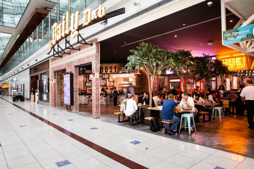 Restaurants In Concourse B, Terminal 3 At Dubai International Airport ...